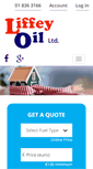 Mobile Screenshot of liffeyoil.ie